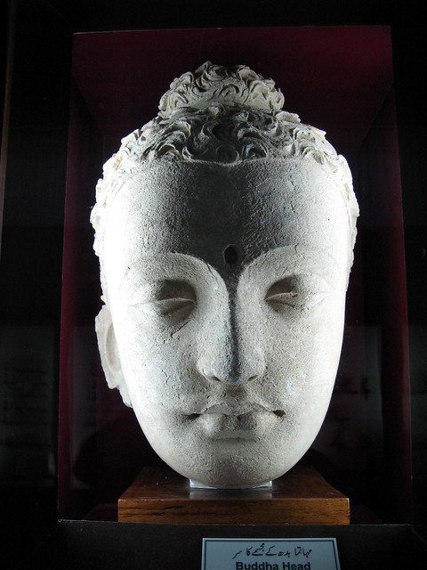 Taxila Museum. Buddha Head