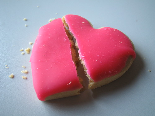 Broken Heart Cookie 1