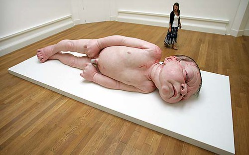 baby sculpture