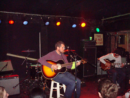 Jesse Lacey and Vin Accardi Brand New Mercury Lounge NYC 101707
