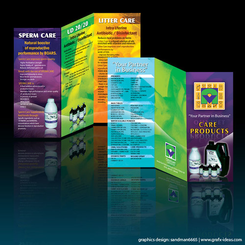 PrintSystem: Omnivet Care Products Brochure/Flyer