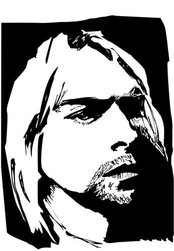 Kurt Cobain vector