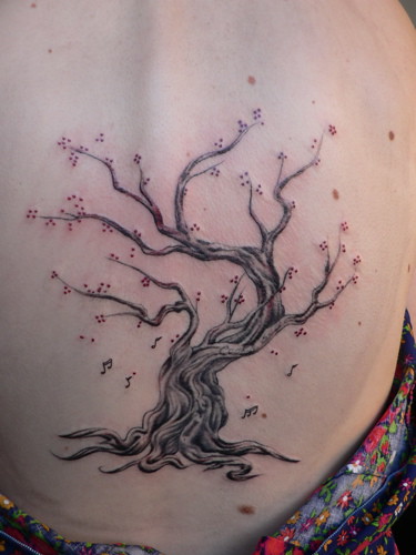 Tree Tattoo Finished all done wwwmyspacecom samrulzok