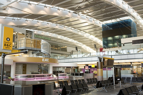 Heathrow Terminal 5 - Gate Seating