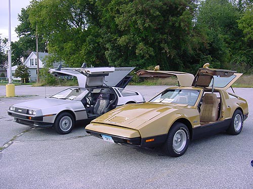 1981 Delorean Back To The Future Car And 1974 Bricklin Flickr