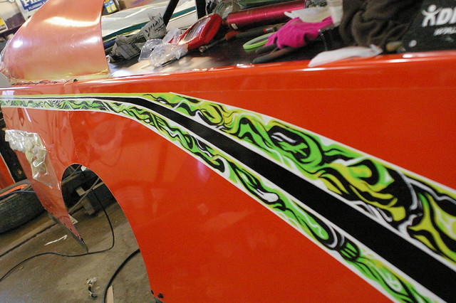 Race Car Stripes after doing these custom stripe designs it's been