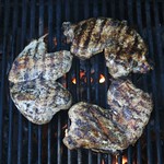 Six Breasts A-Grilling
