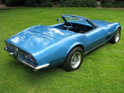 A wonderful classic 1969 Corvette Stingray Convertible from Left Coast