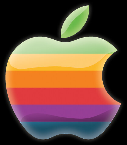 Old Apple Logo Web 2.0