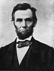 Abraham Lincoln - head & shoulders portrait