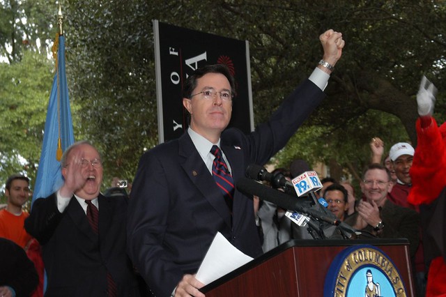 Colbert - Presidential Pose | Flickr - Photo Sharing!