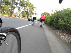 Foothill Expressway cyclists