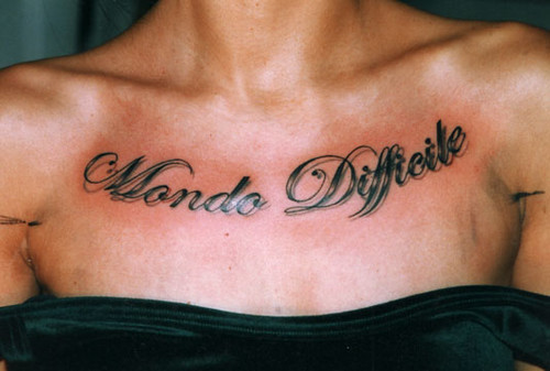 tatoo lettering