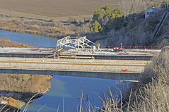 Puente nuevo sobre el Cinca