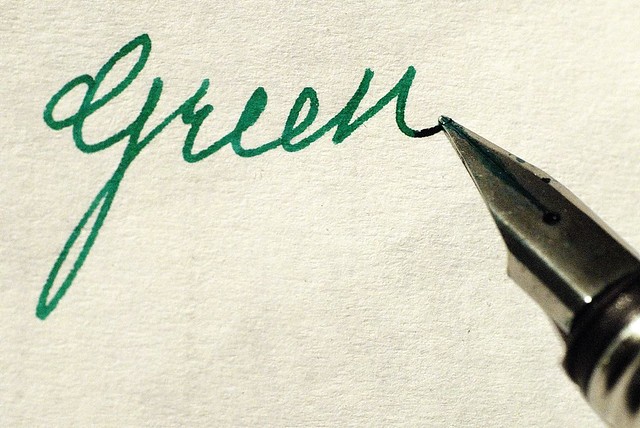 Green ink