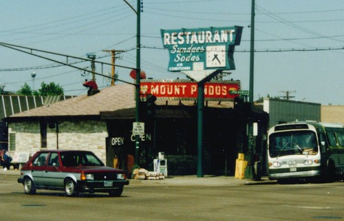 The original Mount Pindo's restaurant. Chicago Illinois. May 1986. by Eddie from Chicago