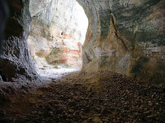 France, la Grotte d'Aldène (Minervois)