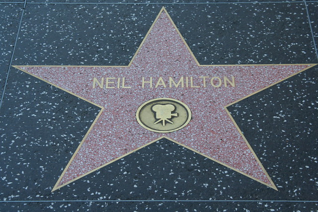 Star  Hollywood Walk Fame on Hollywood Walk Of Fame Stars   Neil Hamilton   Flickr   Photo Sharing
