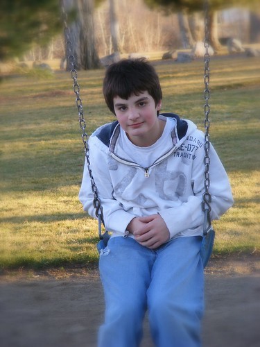 Anthony at the park