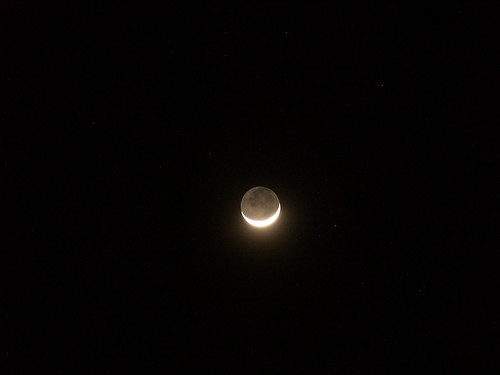Evening moon 02.09.2008