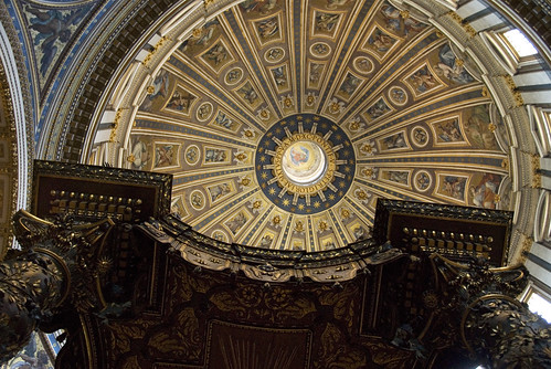 Saint Peters Bascillia ceiling