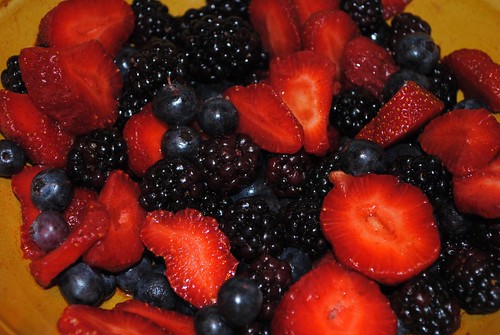 Summer Berry Fruit Salad