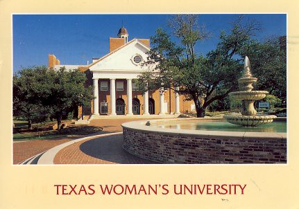 Texas Womancollege on Usa Texas Woman S University   Blagg Huey Library