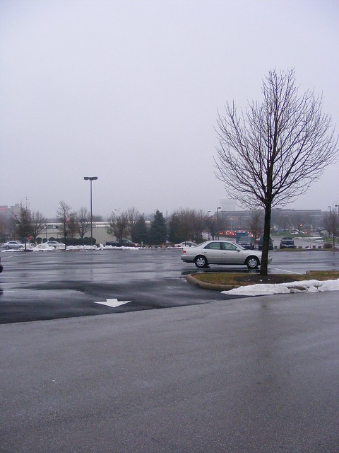El parking de Tuttle Mall, Columbus, Ohio