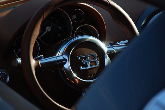 Bugatti Veyron steering wheel Can you handle it