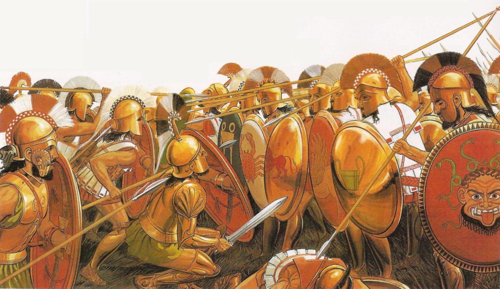 Hoplites Battle