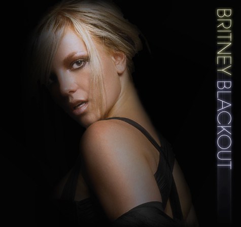 Britney's Blackout album cover This is not official