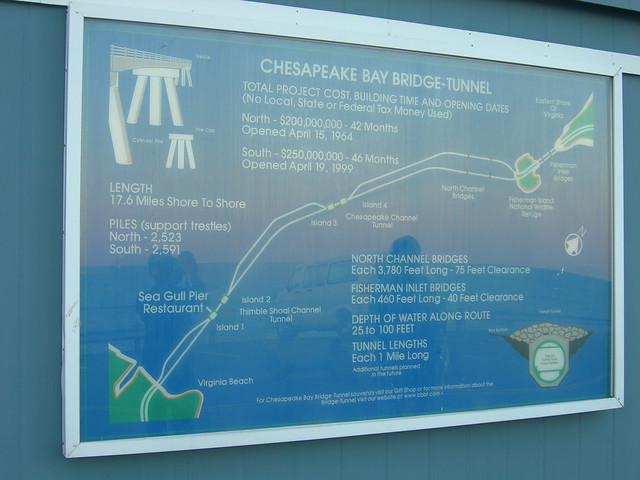 Chesapeake Bay Bridge -Tunnel Map | Flickr - Photo Sharing!