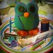 Stitched Sugar Owl Cake Topper