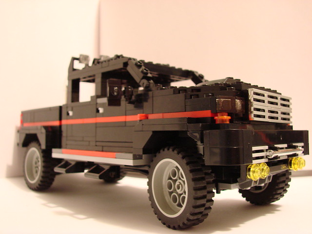 Lego Ford Inspired Hauln' Ass front side