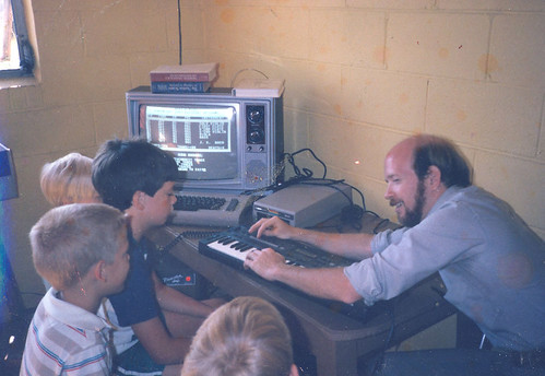 1985 MIDI Demonstration with Commodore64