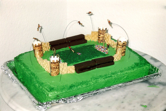 The Quidditch cake