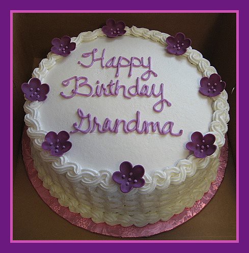 Birthday Cake Photo on Grandma S Birthday Cake   Flickr   Photo Sharing