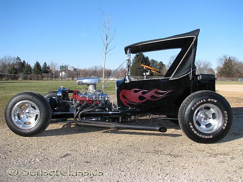 This classic hot rod was built in the early 70's and promptly stored away in