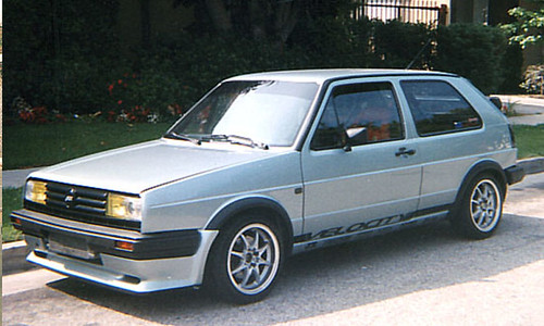 90's MK2 German made Zender front spoiler and Euro rear Big Bumper 4sale