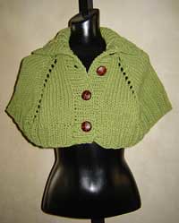 Cape Knitting Pattern (Hand Knit) - Free Web Generated Knitting