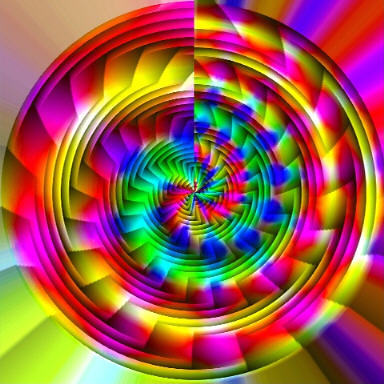 Spiral of colours  Torbillon de couleures