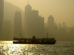 Victoria Harbour. Hong Kong