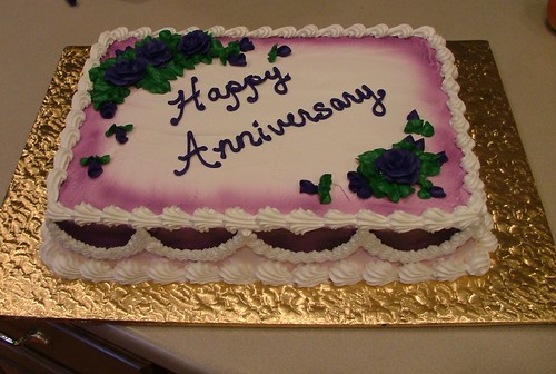 Webster Anniversary Cake