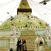 Friends at Wish Fulfilling Stupa, next to Sur offering furnance, Boudha, Kathmandu, Nepal