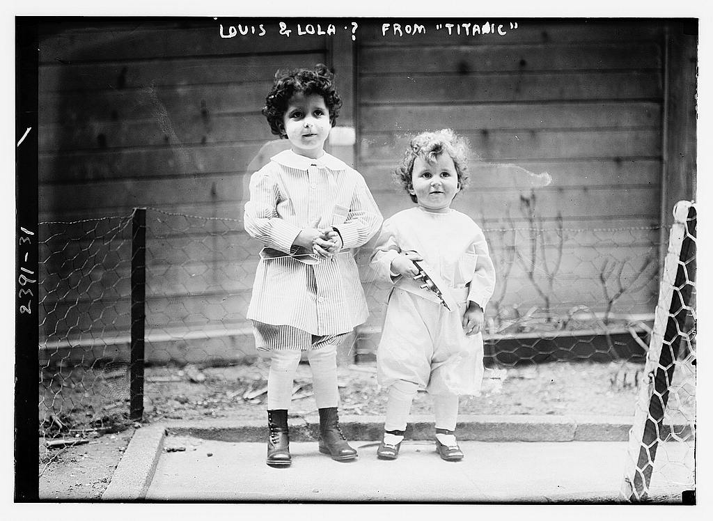Louis & Lola ?-- from Titanic (LOC)