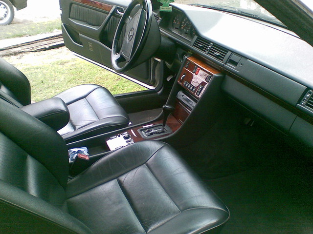 Mercedes Benz 200 CE16 interior my car's interior