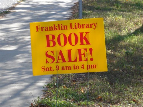Franklin: Library Book Sale 10/20/07