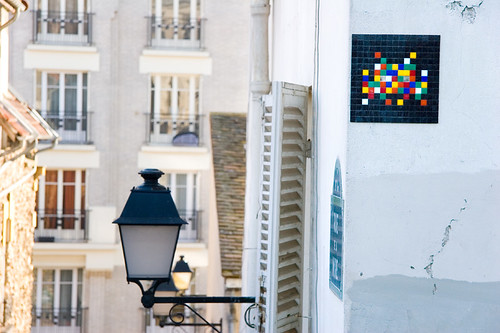 Space Invader à Paris