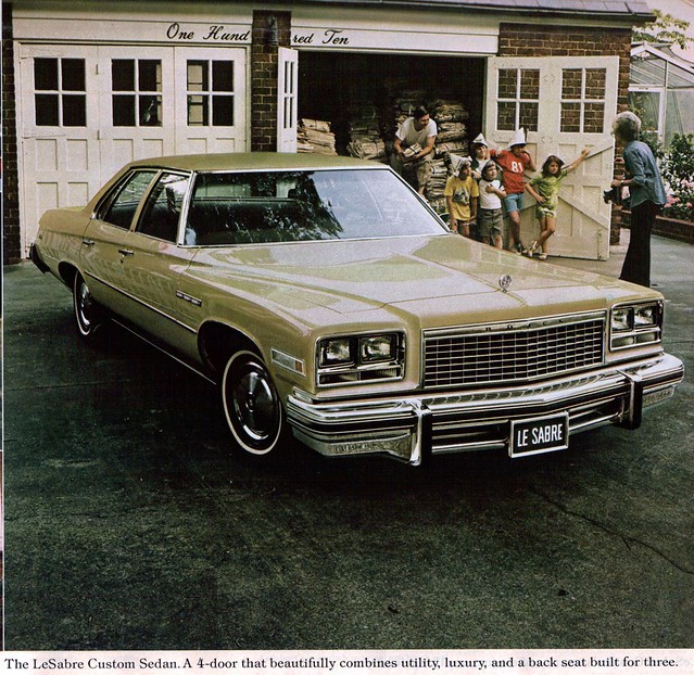 1976 Buick LeSabre Custom 4 Door Sedan
