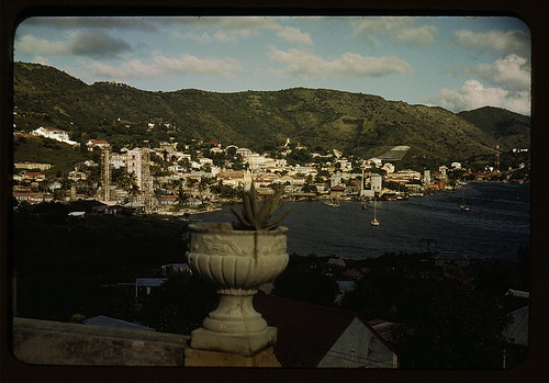 French village, a small settlement on St. Thomas Island, Virgin Islands (LOC)